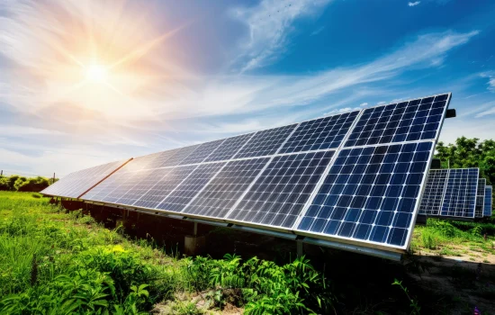 solar-panel-is-set-up-farm